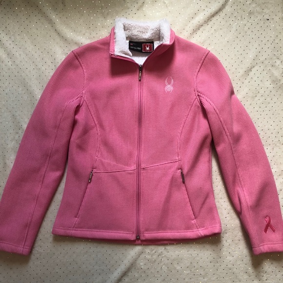 Spyder Jacket - Pink - Size Medium - Breast Cancer - Picture 2 of 8